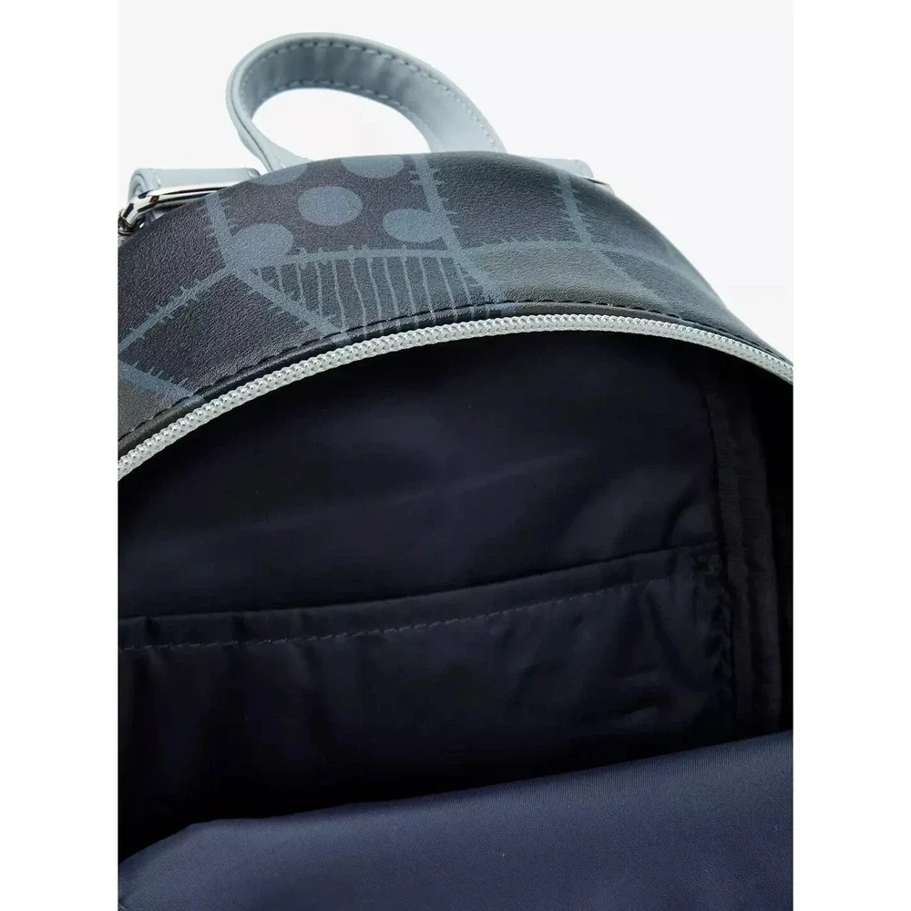 Loungefly The Nightmare Before Christmas Jack & Sally Split Heart Mini Backpack